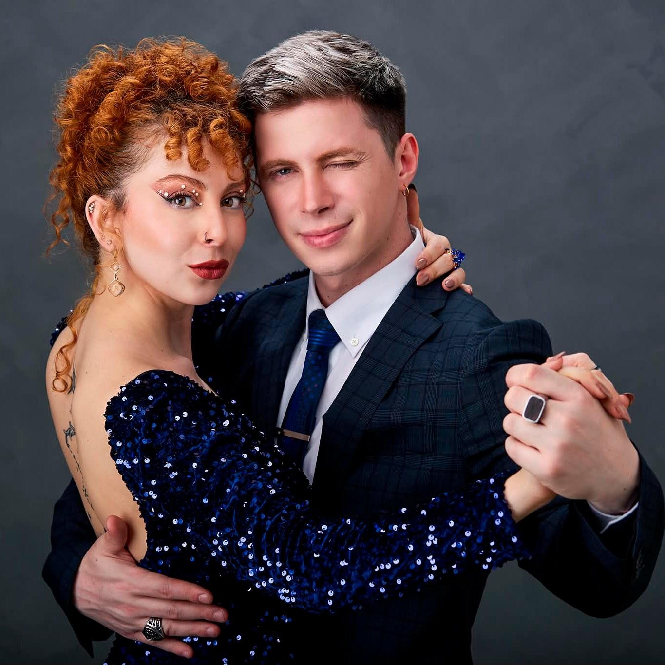 Nadia Aguilar y Erik Deslarmes